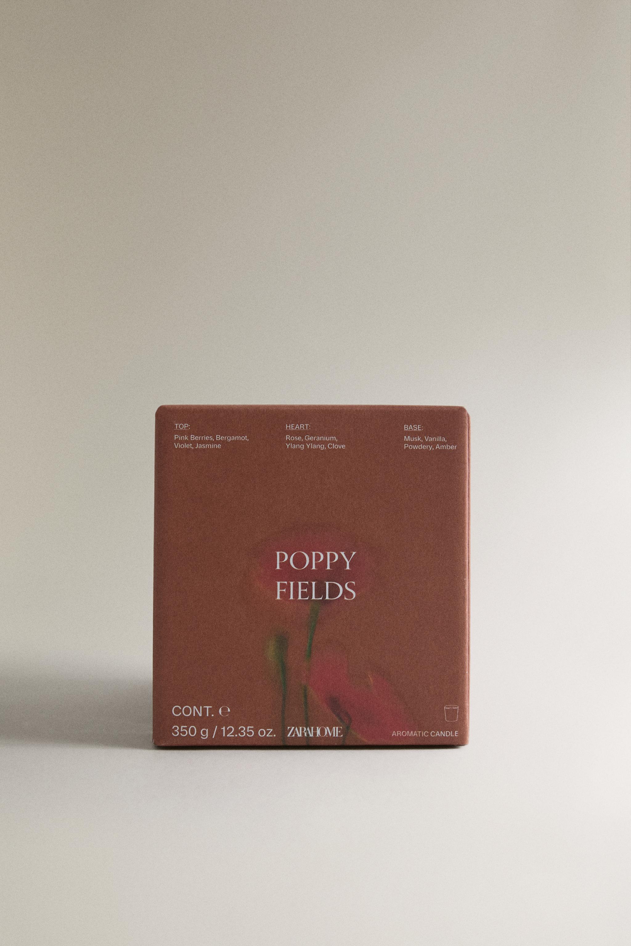 (350 G) BOUGIE PARFUMÉE POPPY FIELDS